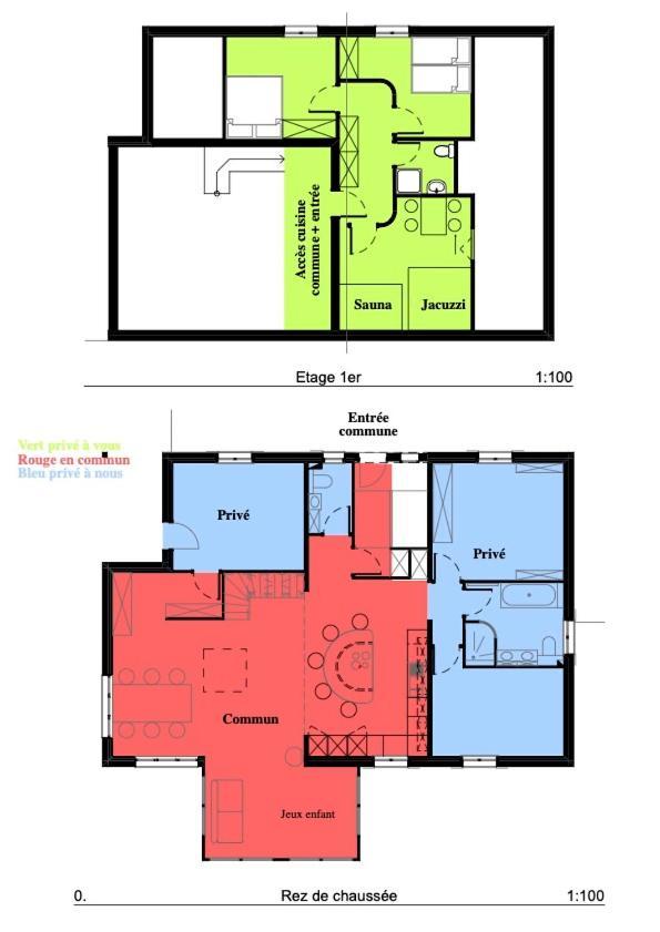 Logement Chez L'Habitant Etage Independant Grône Exteriör bild