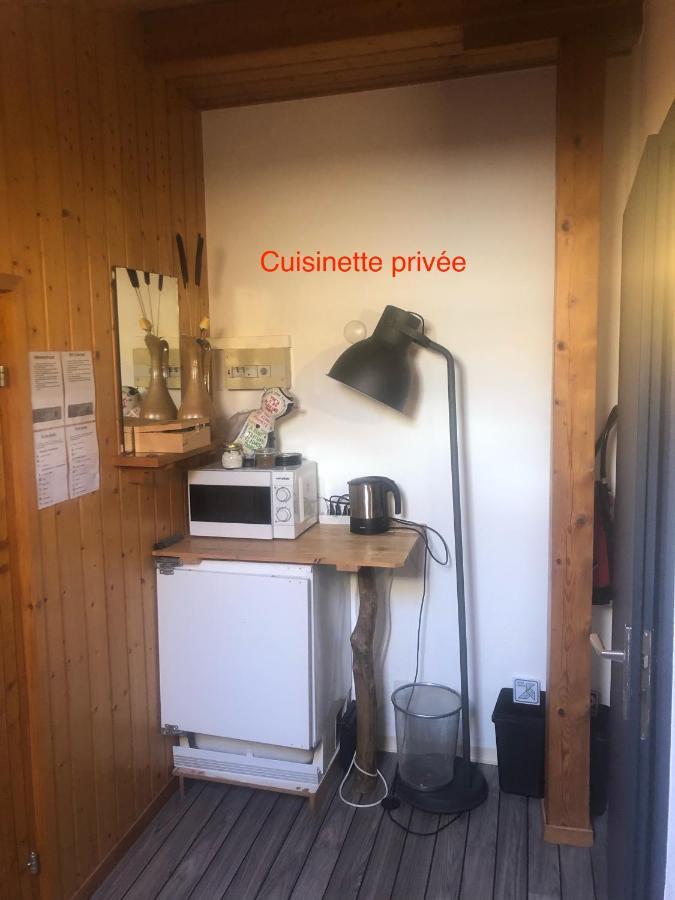 Logement Chez L'Habitant Etage Independant Grône Exteriör bild